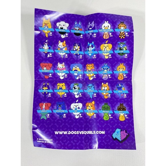 Dogs Vs Squirls Mini Plush Cheezer Squirls #024 New - Picture 13 of 13